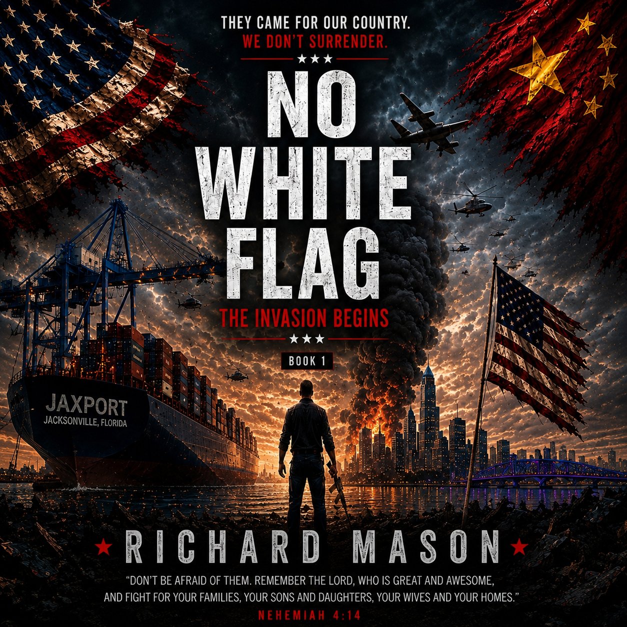 No White Flag: The Invasion Begins book cover